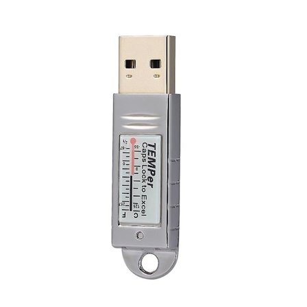 USB Termometer Temperatursensor Data Logger Optager til PC Windows XP Vista/7
