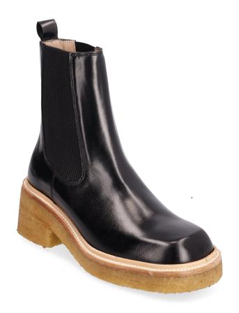 Booties - Flat - With Elastic ANGULUS Black