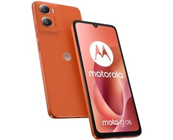 Motorola-Motorola G06 PANTONE Arabesque (Orange) - B-vare-Prisgunstig smarttelefon med lang batteritid-Phones-Mobiltelefoner