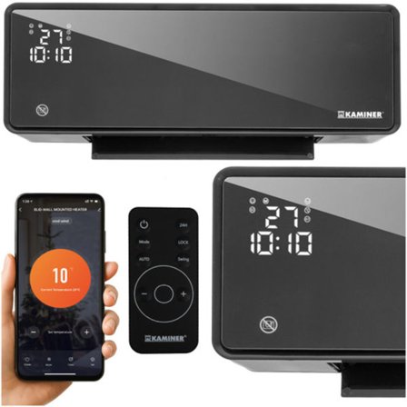 Ilmaverholämmitin, 2000 W, WiFi, kaukosäädin