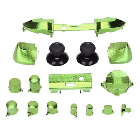 Xbox Series X Handkontroll Knappset Elektropläterade Ersättningshandtag Tillbehör