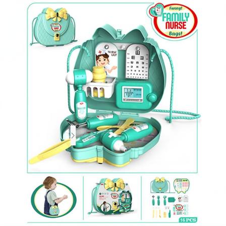 Girl's Simulation Axelväska Play House Kök Makeup Toy Set Style3