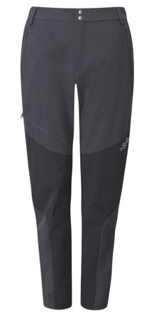 Rab W's Torque Mountain Softshell Pants Beluga/Black