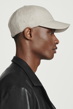 COS Men's Cappellino Da Baseball In Lino in Beige