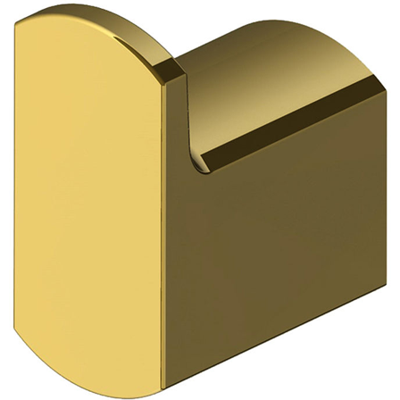 Gustavsberg Square Håndklekrok Messing, Baderom