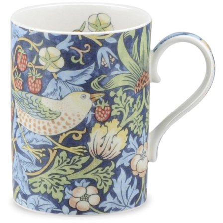 Spode Strawberry Thief Indigo Mugg med Öra 35cl | Dukning & Servering > Muggar & Koppar > Kopp | Bagaren och Kocken
