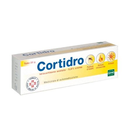 Cortidro Crema 20g 0,5%