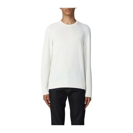 Drumohr, Round-neck Knitwear Wit, Heren, Maat:M