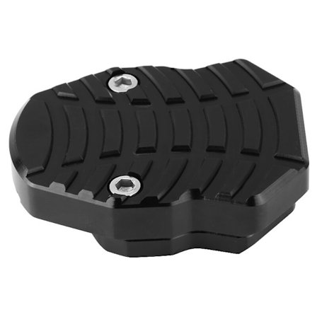 Antisladdplatta för motorcykel sidostöd förlängningsplatta för Yamaha Nmax155 XMAX 300 Svart