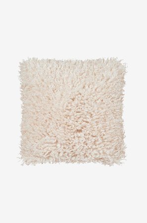 Skinnwille - Kudde Wooly - Beige - Prydnadskuddar & kuddfodral - 45X45 - Från Homeroom