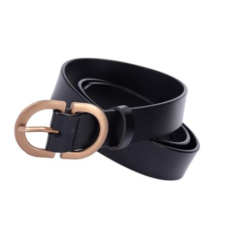 Casual Formella Kvinnor Bälte Mode Pin Spänne Shorts Flickor Läder