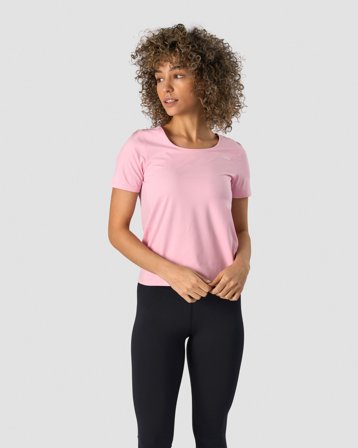 ICANIWILL - Tech T-shirt Wmn Pink - Naiset - Treenivaatteet ICIW:ltä