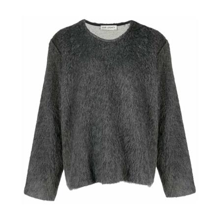 Our Legacy, Round-neck Knitwear Grijs, Heren, Maat:L