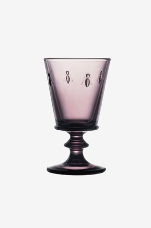 La Rochére - Vinglas Aubergine Abeille 6 glas La Rochere - Lila - Glas - Från Homeroom