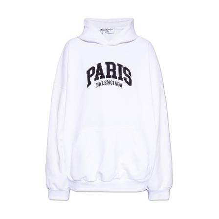 Balenciaga Hoodie Hvid, Dame