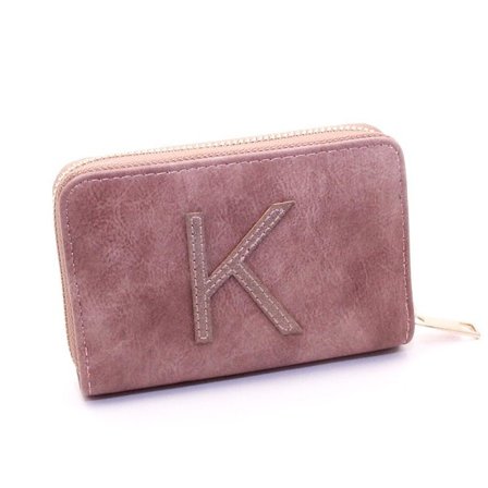 Damepung Zip Around Clutch Letter - Flere farver