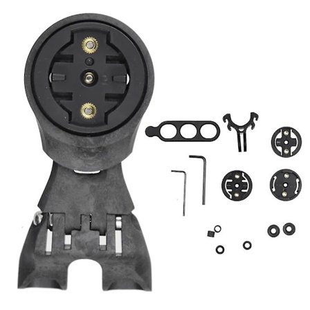 Cykelstyrstam Computer Mount Support til Bryton Giant med Lys Kamera Cykelbeslag Holder