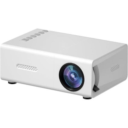 Mini Projector - Full HD 1080p, Up to 60" Image, Portable for Home & Outdoor