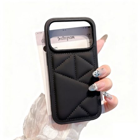 Passer for iPhone 17 Air mobiltelefondeksel, anti-fall trekantet skinndeksel