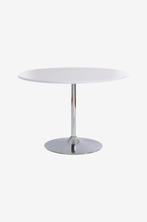 Loft24 - Spisebord Trumpet Ø110 - Hvid - Spiseborde - Fra Homeroom