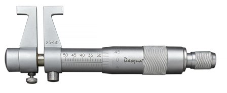 Dasqua 495171 Mikrometer 25-50 mm, invändig, Mått & vattenpass