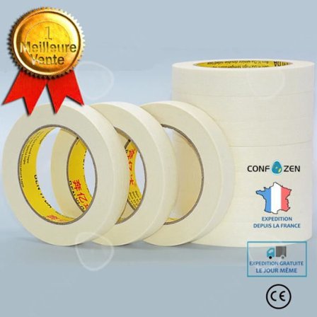 Tejp - CONFOZEN - 6-pack - 24 mm x 50 m - Beige - Mångsidig