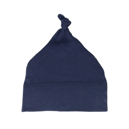 Babybugz - Ble traditionalbeanie Beanie - Kids Nautical Navy Baby One-knot Beanie @ Hatstore