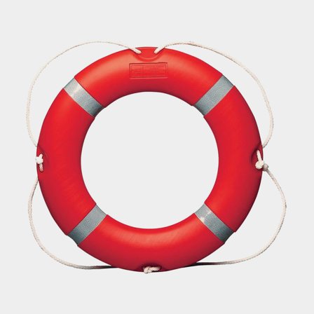 Záchranný kruh Lalizas Lifebuoy Ring SOLAS, Ø73/44 cm, červený, 4 kg