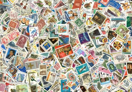 Østeuropa - 3000 forskellige frimærker