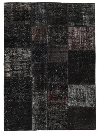 Vintage Patchwork Tæppe 170X240 Uld