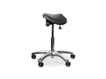 Sadelstol MATTI konstläder - Lyreco - Kontorsmöbler och inredning - Stolar och sittmöbler - Sadelstolar