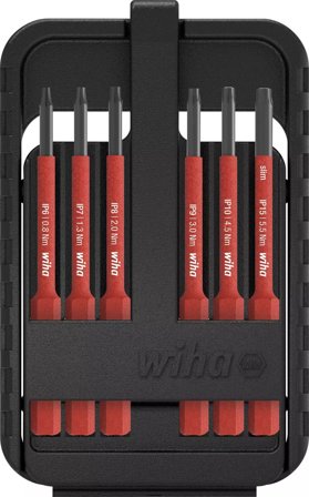 Wiha slimBit 43155 Bitssats 6 delar, Torx Plus, 1000 V, Maskintillbehör & förbrukning
