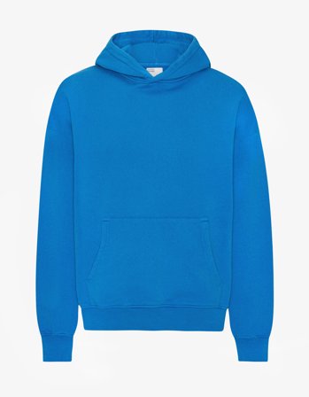 Organic Oversized Hood - Pacific Blue - 2XL