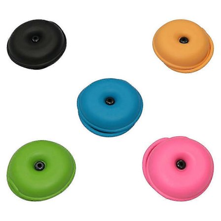 5 stk. Sammenfiltringsfri Kabel Skildpadde Organizer Etui Ørepropper Holder Hovedtelefon Opbevaringsetui Ledning/ledning Forkorter Kabelvikler 