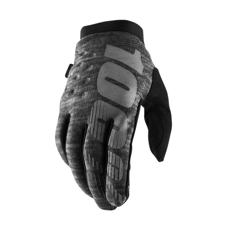 Mănuși Motocross 100% Brisker gri L