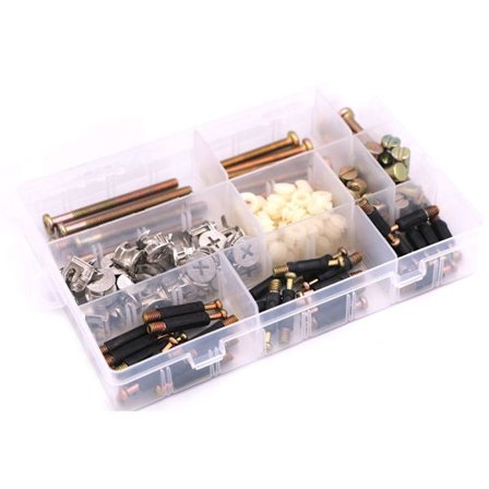 125 st förinsatta muttersortimentssats fatmutter Spjälskruvar - high quality