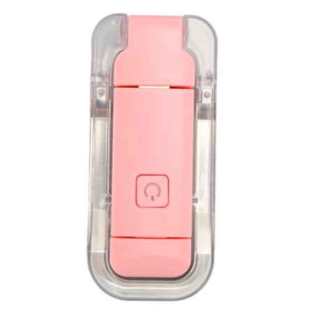 Clip On Läslampa 3 Färgtemperaturer 9 Dimningslägen USB Uppladdningsbar Hållbar Clip On Boklampa för Resor och Kontor