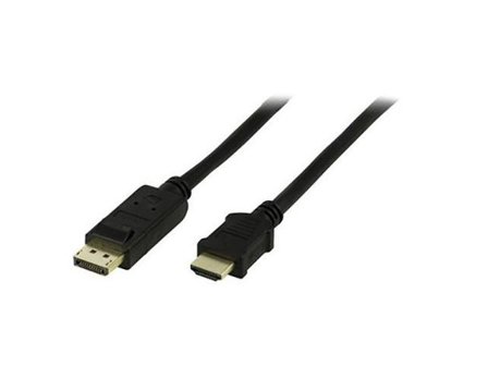 DELTACO Kabel DP-HDMI Ha 5m - Lyreco - Datorprodukter - Kablar och adaptrar - Displayport