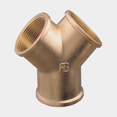 Raccordo a Y Guidi, ottone, 1 1/2" G (BSP) (interno)