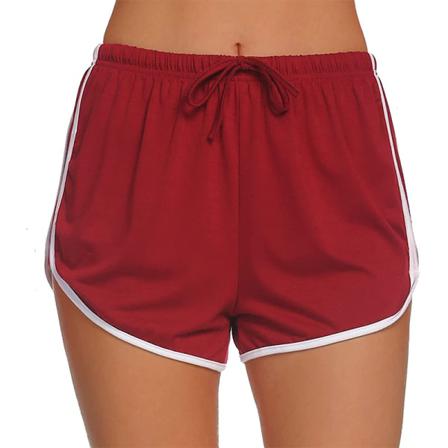 Damer Elastiska Midja Bottom Enfärgad Pyjamas