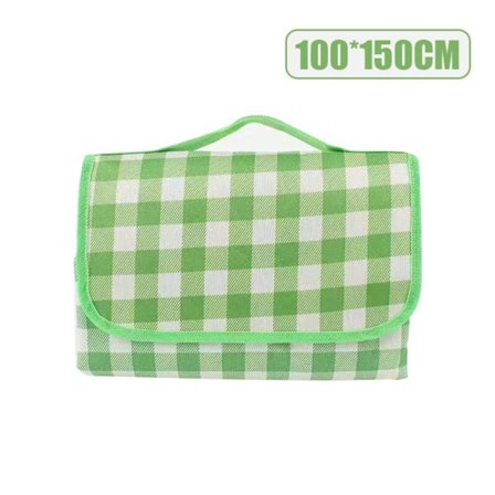 Camping Gulvmatte Liggeunderlag GRØNN 100*150CM 100*150CM