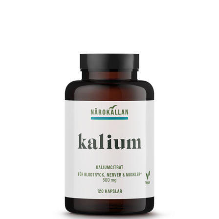 Närokällan Kaliumcitrat 120 kapsler