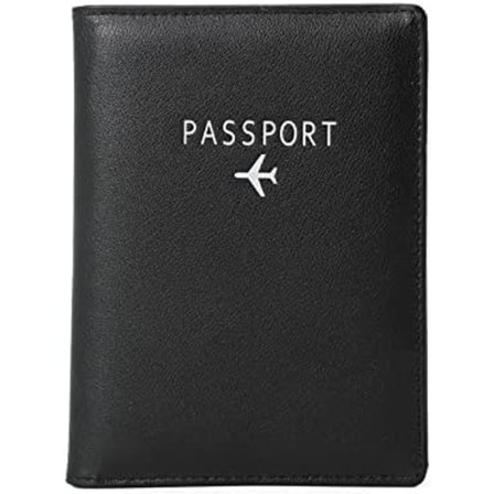 Nahkainen matkalompakko passipidin estävä, nahkainen korttikotelo, matkustusasiakirjojen järjestäjäkotelo