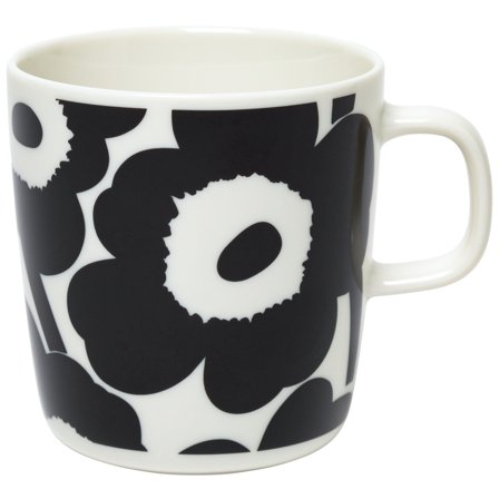 Marimekko mugg 4 dl, unikko/vit | Dukning & Servering > Muggar & Koppar > Kopp | Bagaren och Kocken