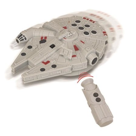15 cm radio-ohjattu Millennium Falcon -miniavaruusalus - Star Wars 7 - Giochi Preziosi