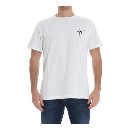 Giuseppe Zanotti, T-shirt Biały, Mężczyzna, Rozmiar: M