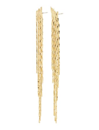 Zenobia Earrings Gold-Plated Gold Pilgrim