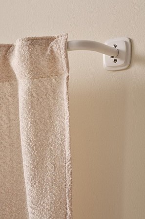 Jotex - Gardinenstange Einfach 125-203 Cm Naturweiß - DANI - Kaufe Gardinenstangen bei Jotex