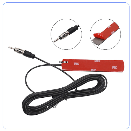 FM-antenne for biler og motorsykler med høy forsterkning 5dBi patch-radio