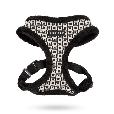 Puppia - DAMIER Black - Fodrad Hundsele - Hundsele